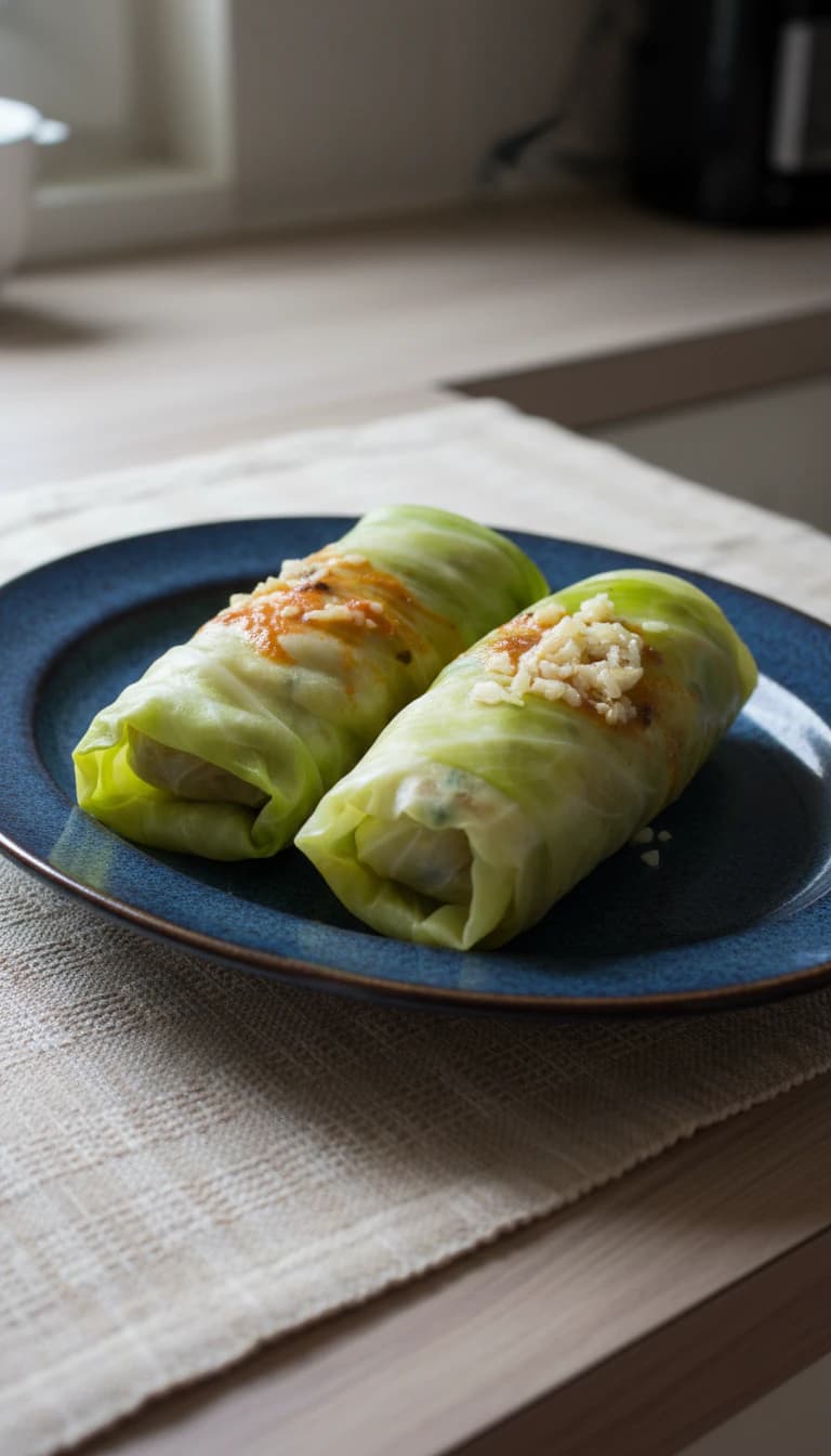 Charutinhos de Repolho Recheados