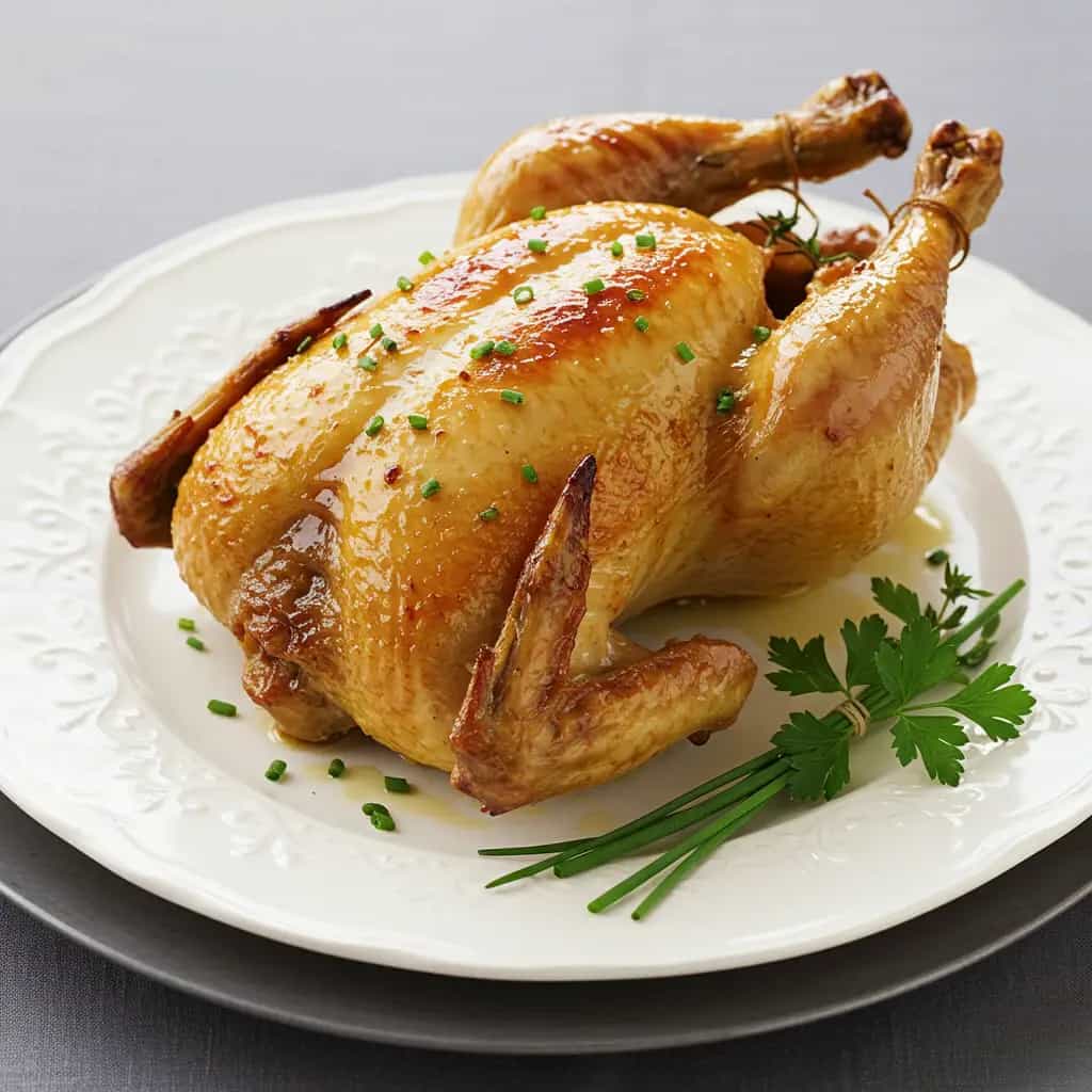 Chester Desossado com Farofa de Frutas Secas