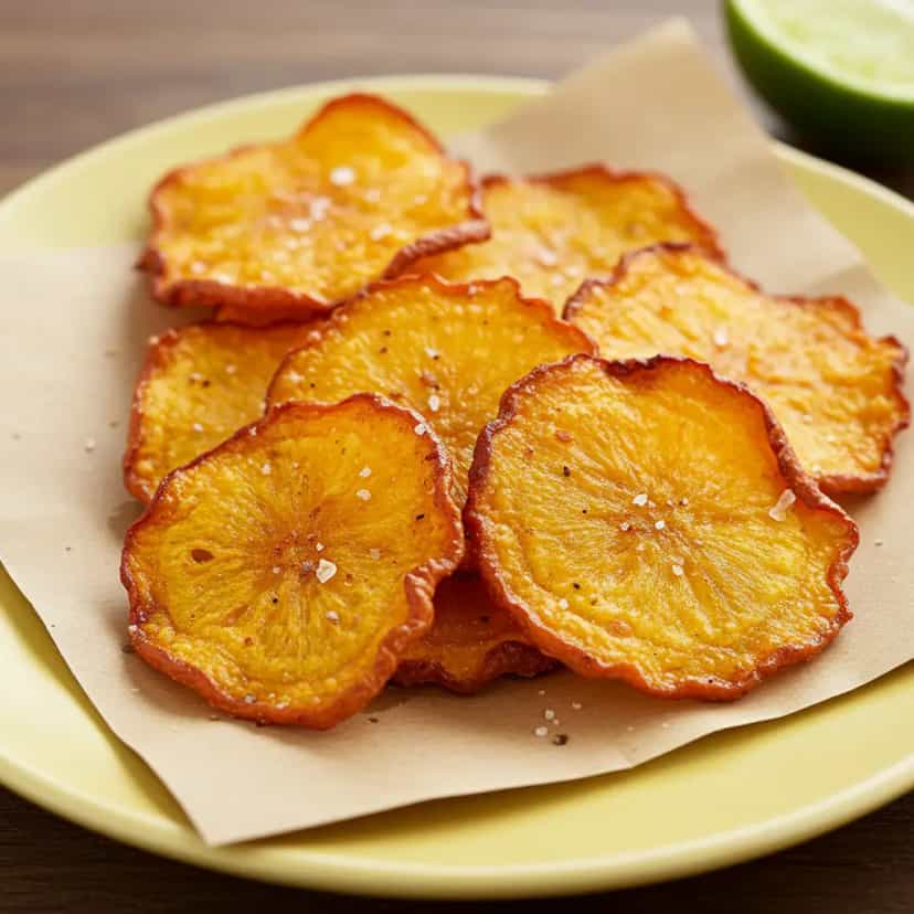 Foto deliciosa de Chips de Cenoura Crocantes na Air Fryer pronta para servir - Snacks Assados