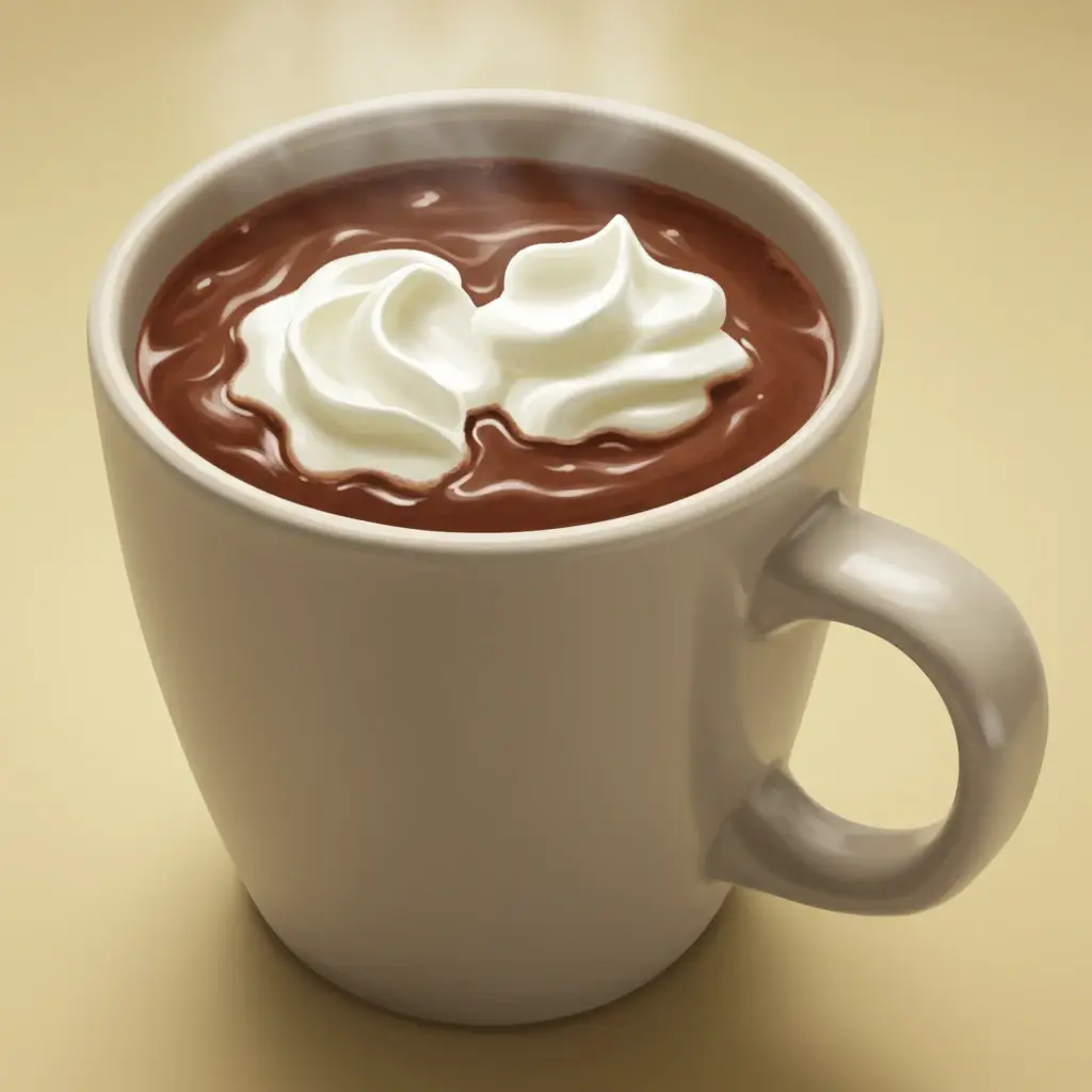 Chocolate Quente Cremoso com Amendoim