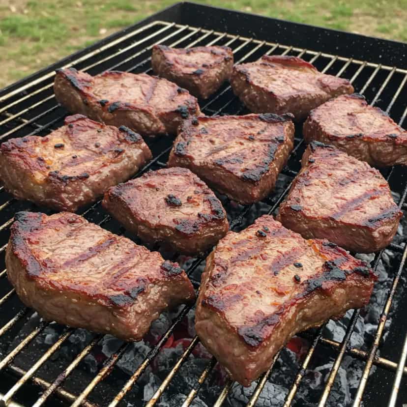 Foto deliciosa de Churrasco de Alcatra pronta para servir - Carnes & Frango