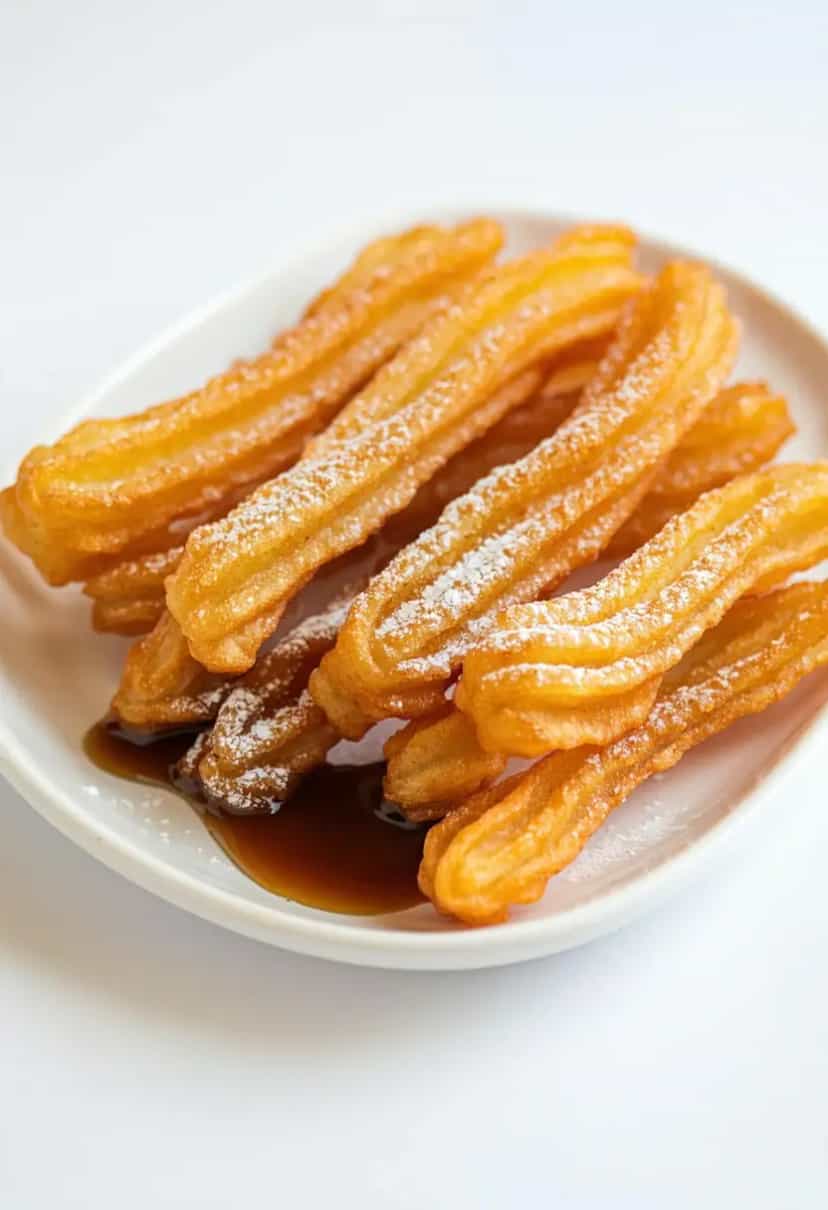 Foto deliciosa de Churros com Doce de Leite pronta para servir - Outras Receitas