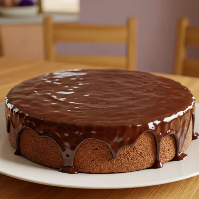 Foto deliciosa de Cobertura de chocolate durinha (para bolos) pronta para servir - Outras Receitas