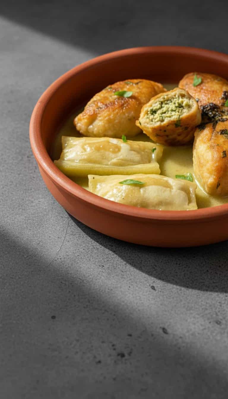 Codornas Recheadas com Ervas