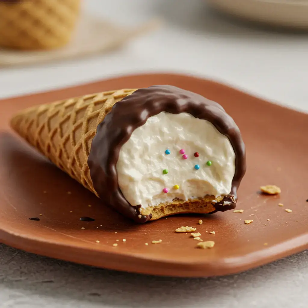 Cones Trufados de Maracujá com Coco