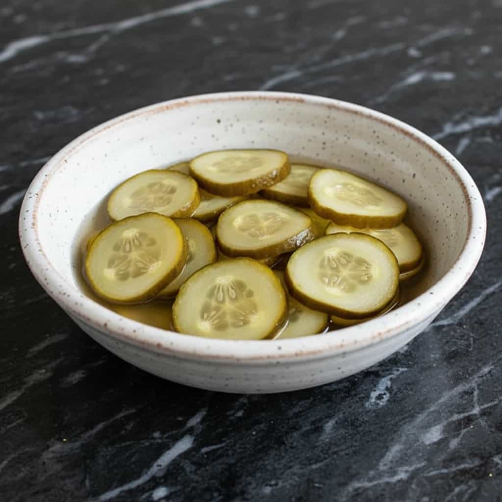 Conserva de Pepino Japonês Caseira