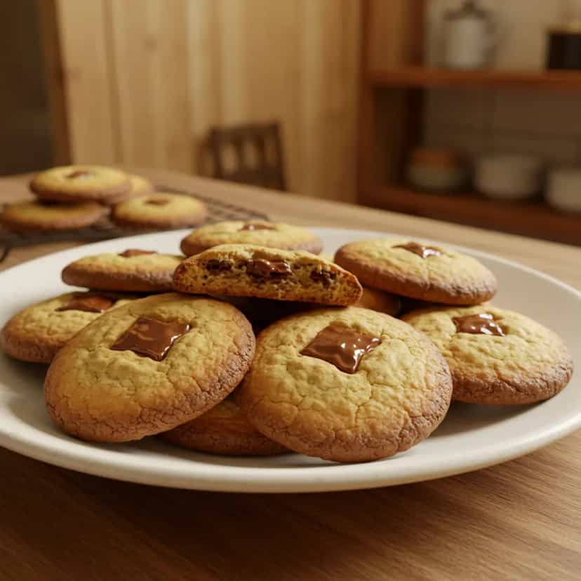 Foto deliciosa de Cookie perfeito da avó da Phoebe de Friends pronta para servir - Bolachas & Cookies