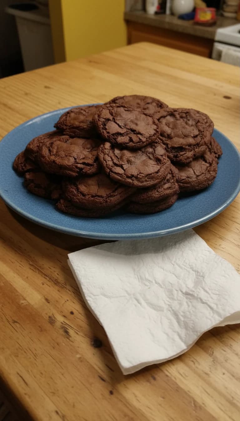 Cookies Brownie de Chocolate Amargo