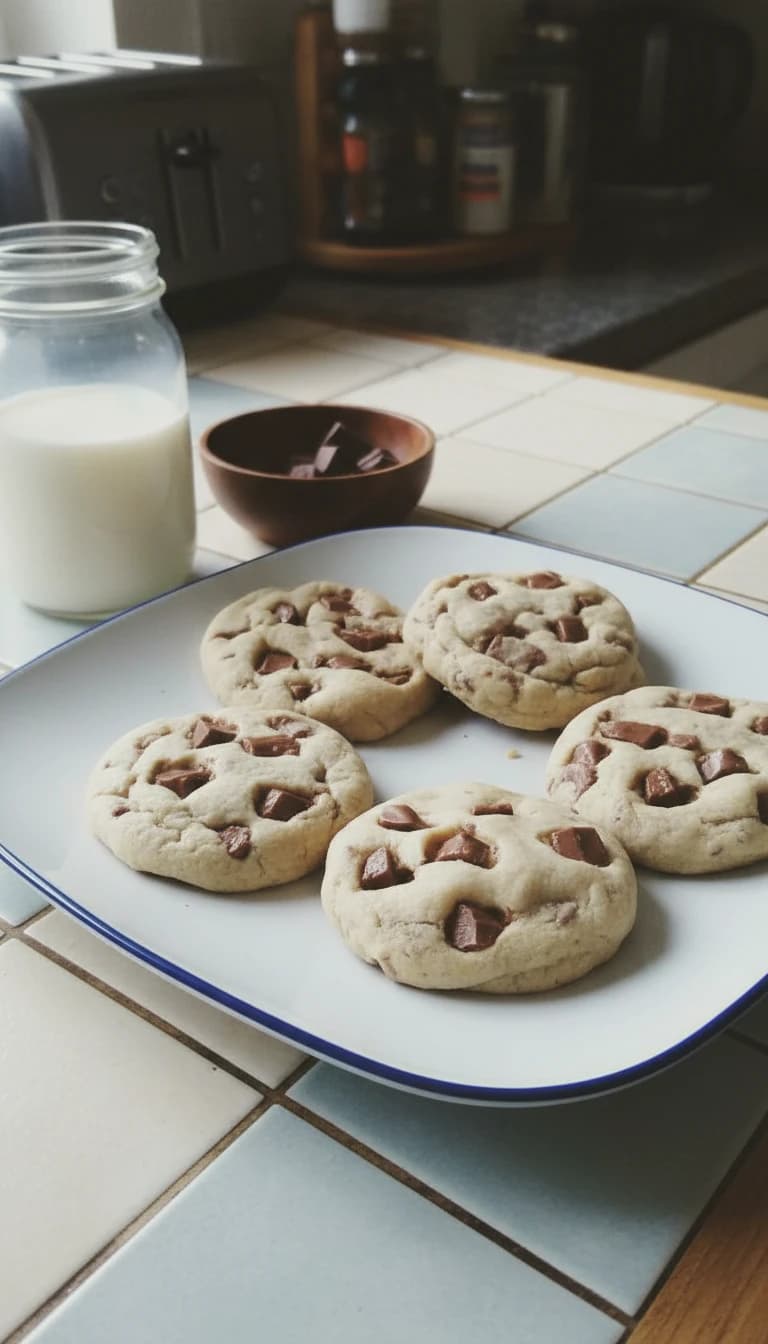 Cookies de Chocolate de Micro-ondas