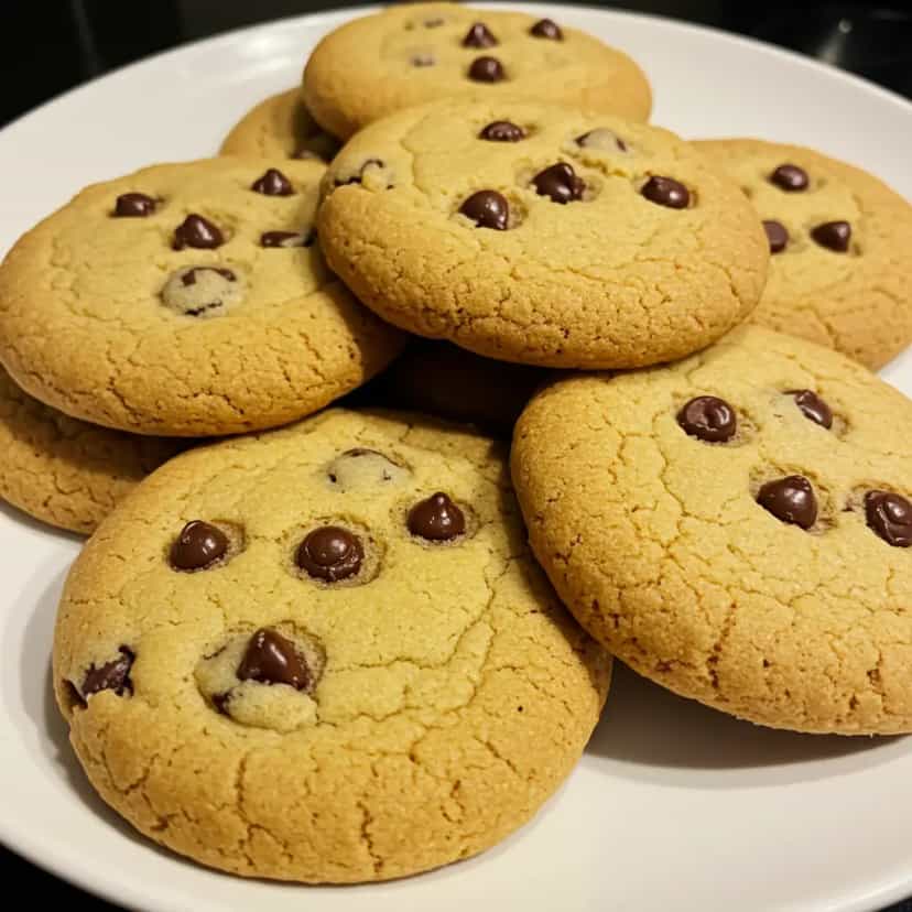 Foto deliciosa de Cookies de Chocolate Duplo pronta para servir - Brownies & Cookies