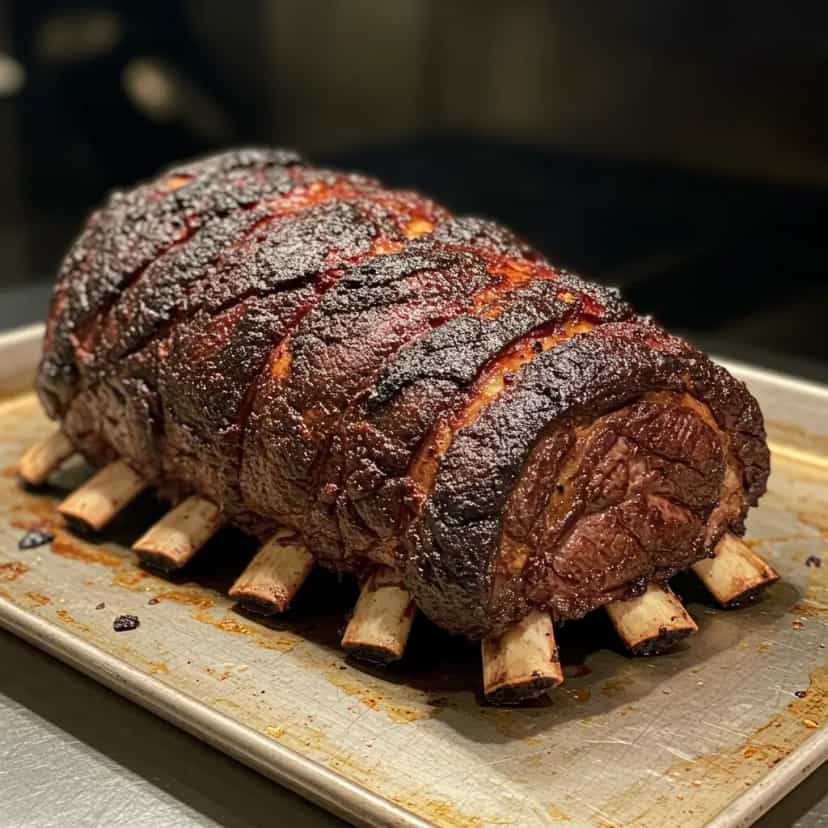 Foto deliciosa de Costela Fogo de Chão pronta para servir - Carnes & Frango