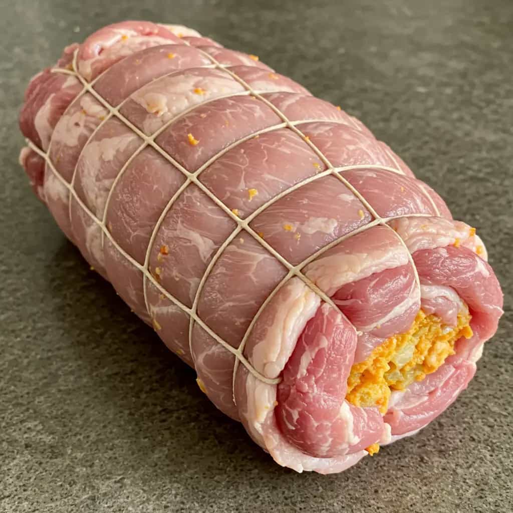 Costela Recheada com Farofa de Calabresa