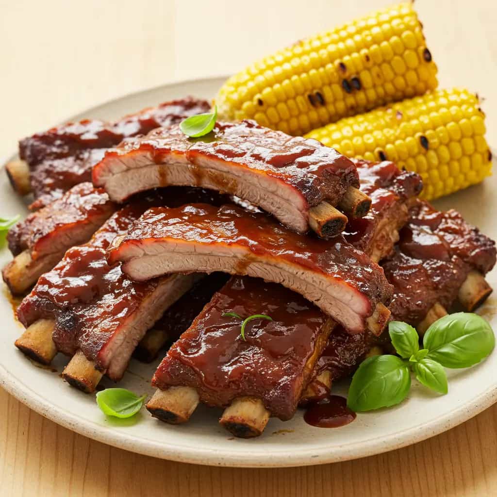 Costela Suína Assada na Cerveja