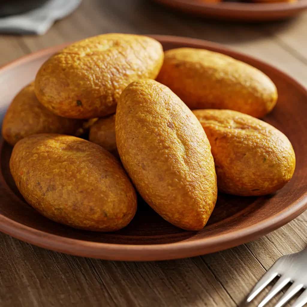 Coxinha Cremosa de Frango com Cheddar