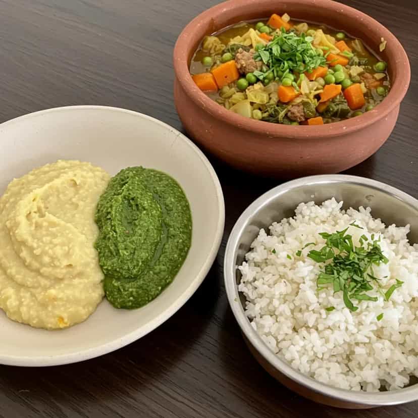 Foto deliciosa de Cozido Completo Brasileiro pronta para servir - Pratos Brasileiros Icônicos