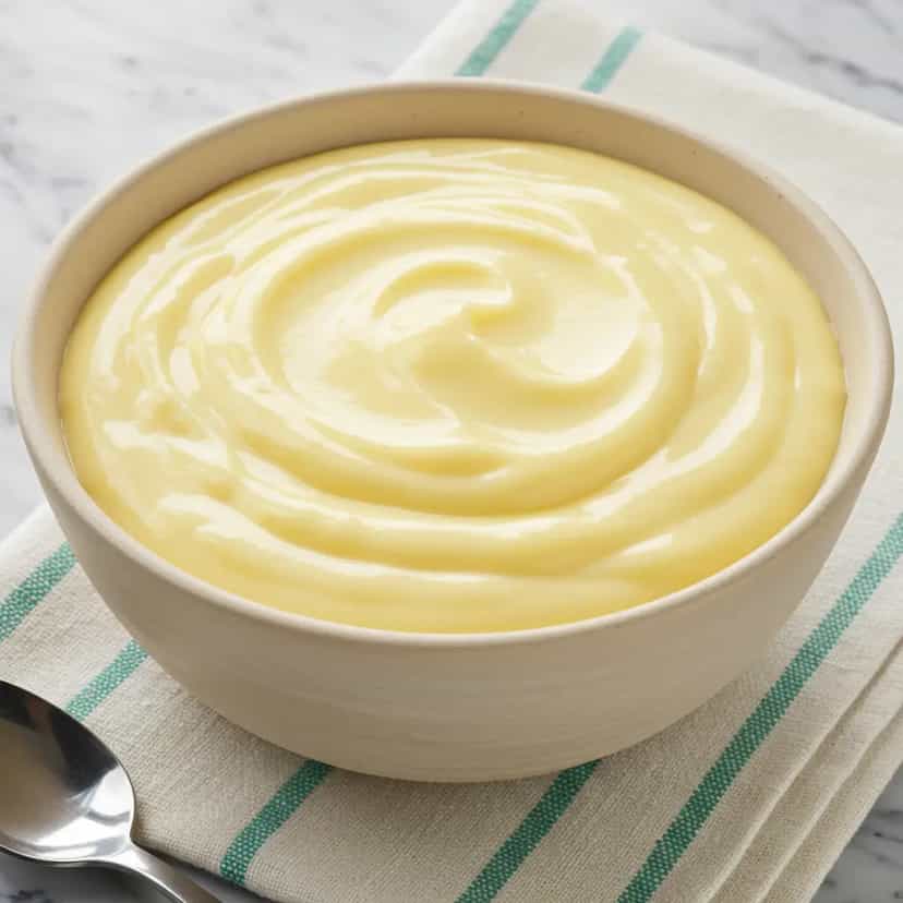Foto deliciosa de Creme de Baba de Moça para Recheio de Bolo pronta para servir - Pudins & Cremes