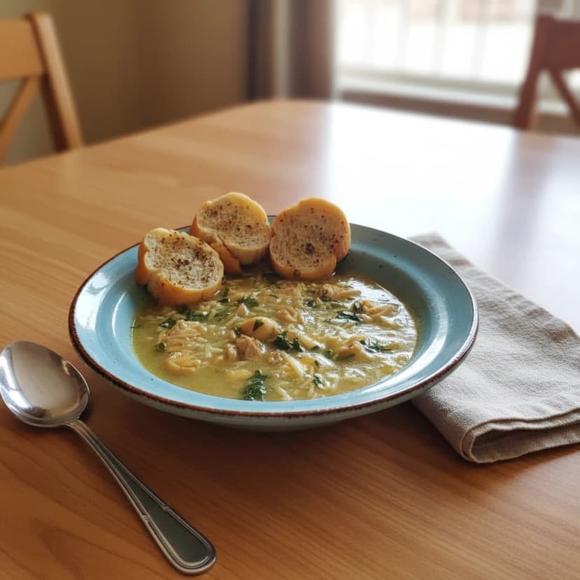 Creme de Brócolis com Champignon e Frango