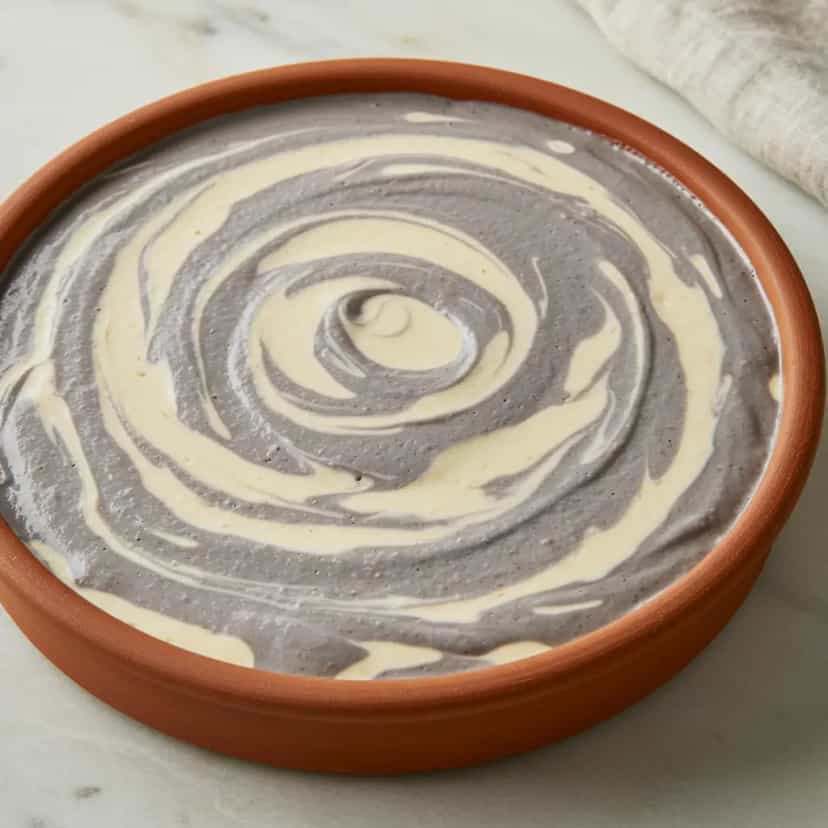 Foto deliciosa de Creme de Leite com Nescau pronta para servir - Doces Gelados & Sorvetes