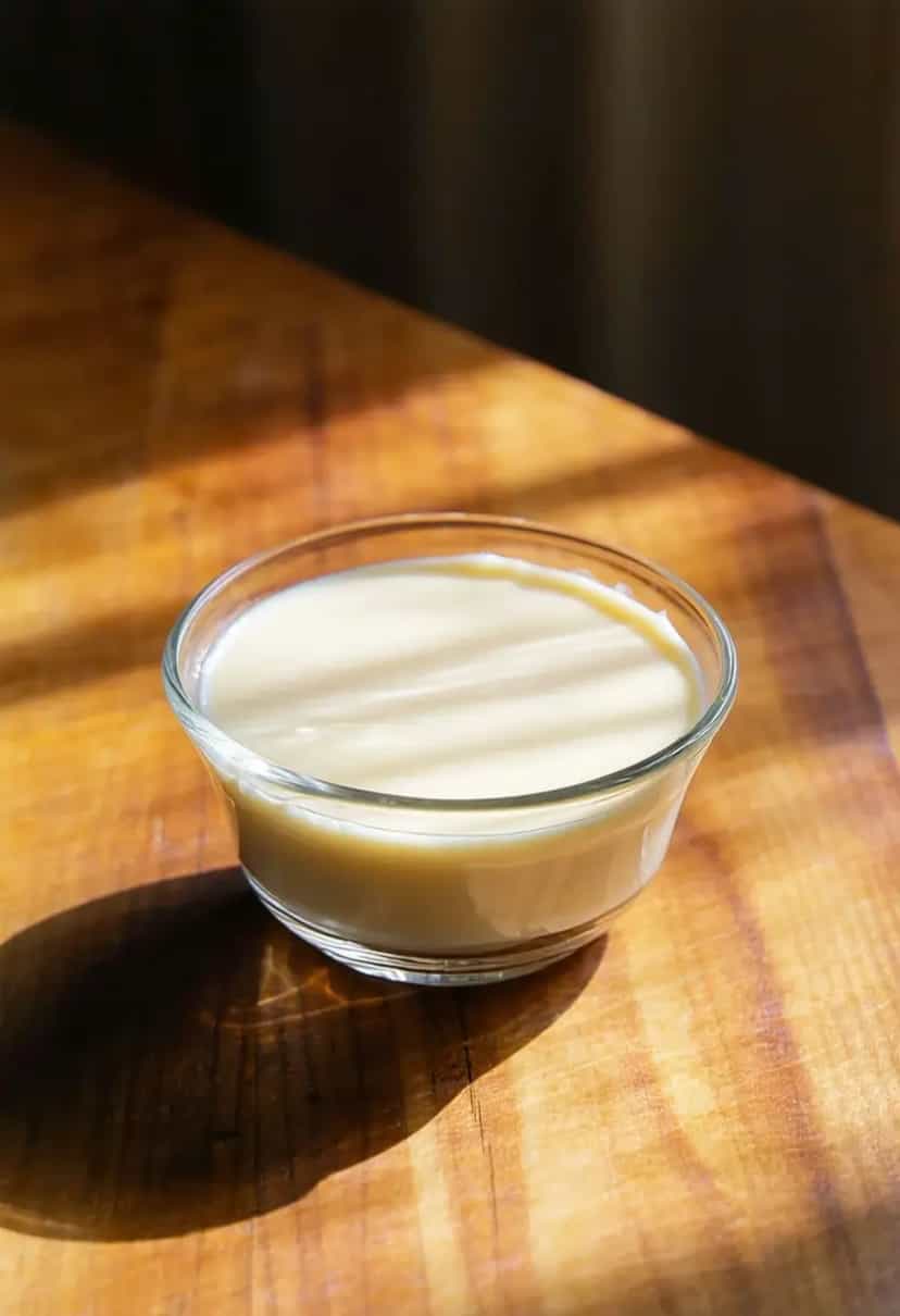 Foto deliciosa de Creme de Maizena Simples pronta para servir - Pudins & Cremes