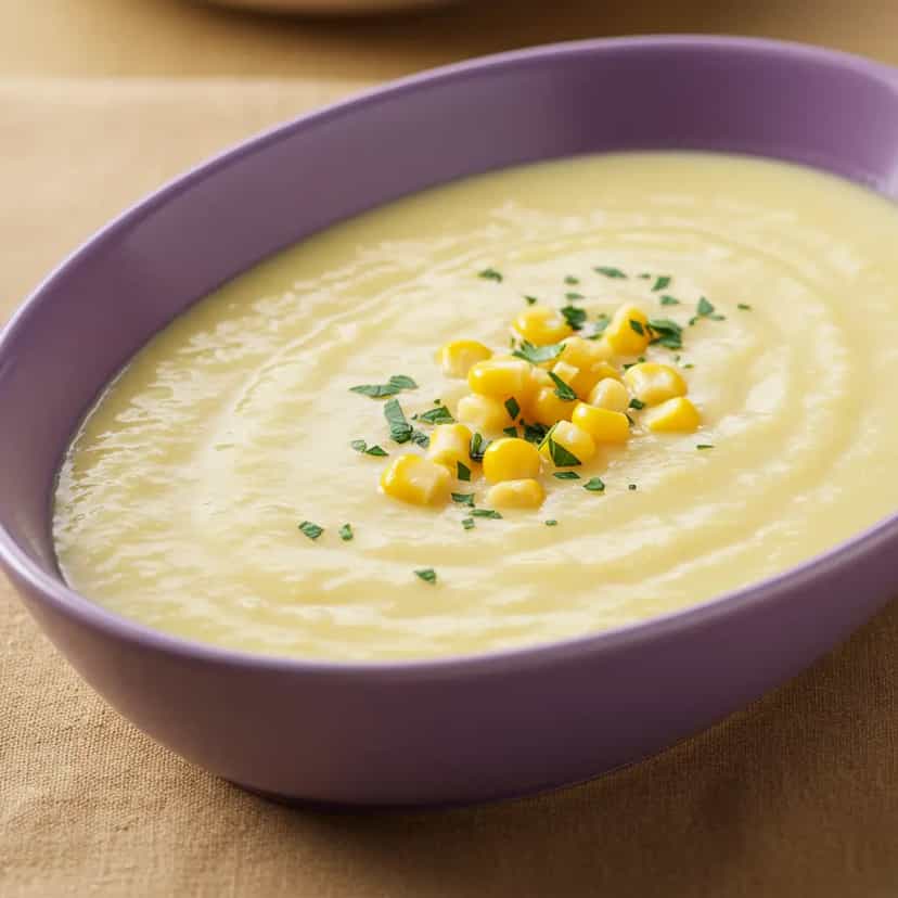 Foto deliciosa de Creme de Milho Cremoso (sem liquidificador) pronta para servir - Outras Receitas