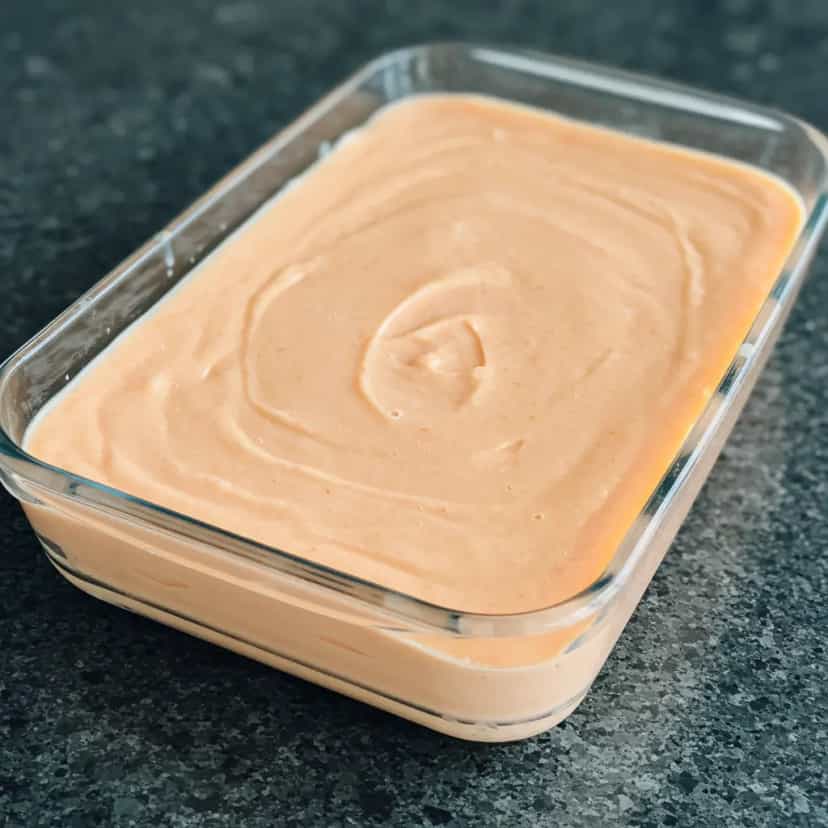 Foto deliciosa de Creme Gelado de Mamão Papaia pronta para servir - Doces Gelados & Sorvetes