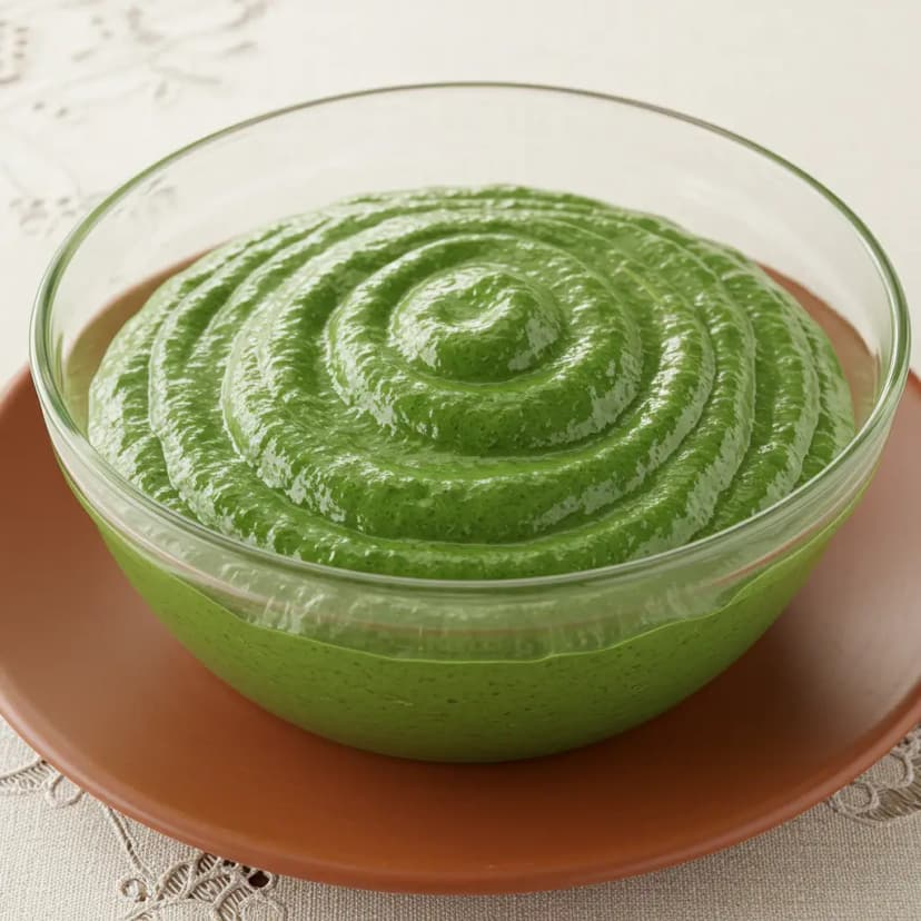 Cremoso Purê de Espinafre com Requeijão