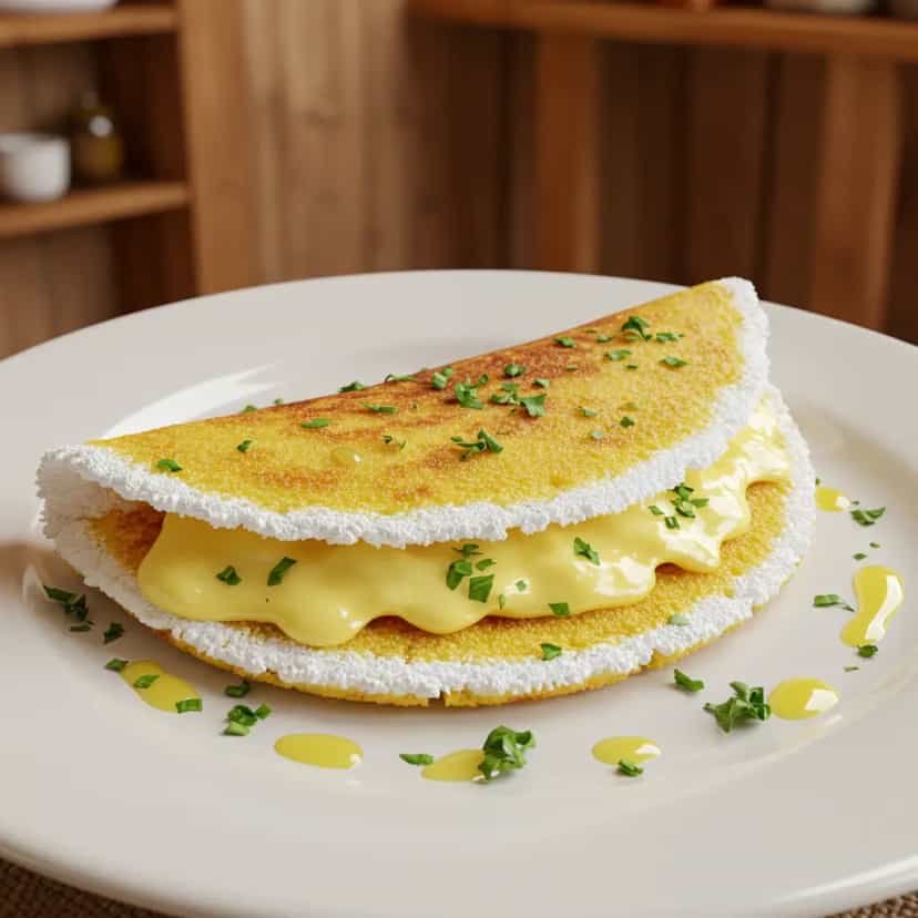 Foto deliciosa de Crepioca fit pronta para servir - Outras Receitas