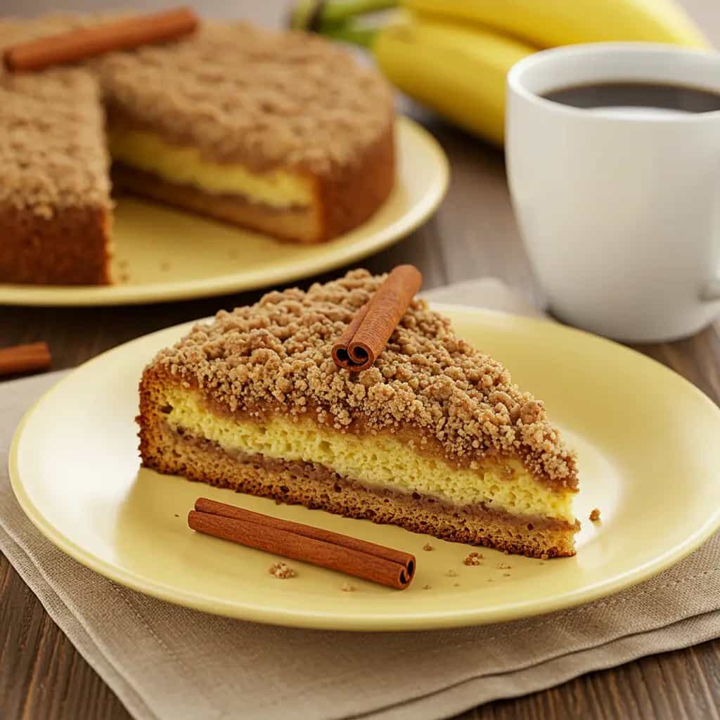 Cuca de Banana Caseira