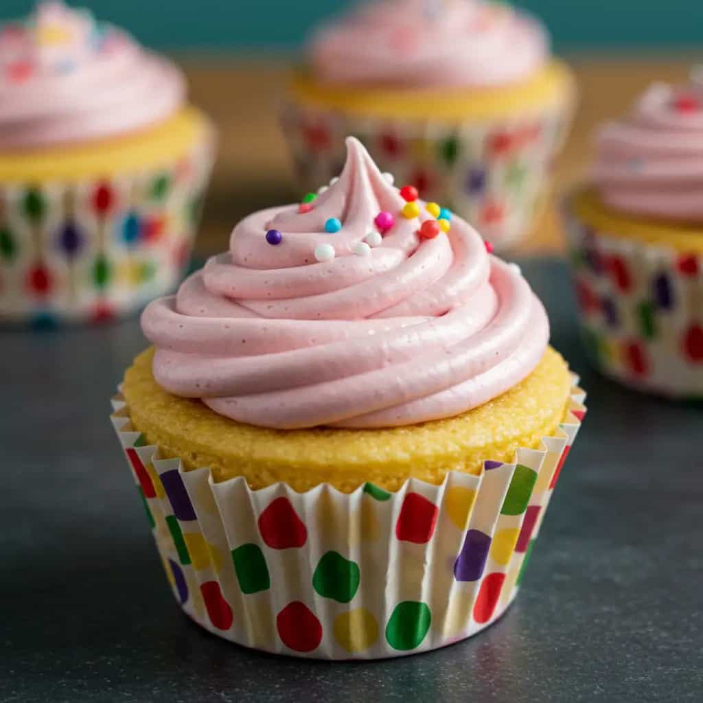 Cupcakes Clássicos de Baunilha