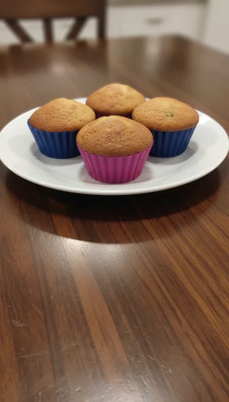 Cupcakes de Banana com Canela
