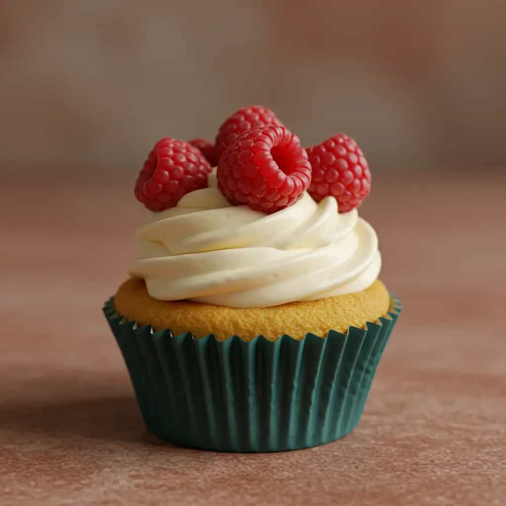 Cupcakes de Limão com Framboesas: Receita Caseira