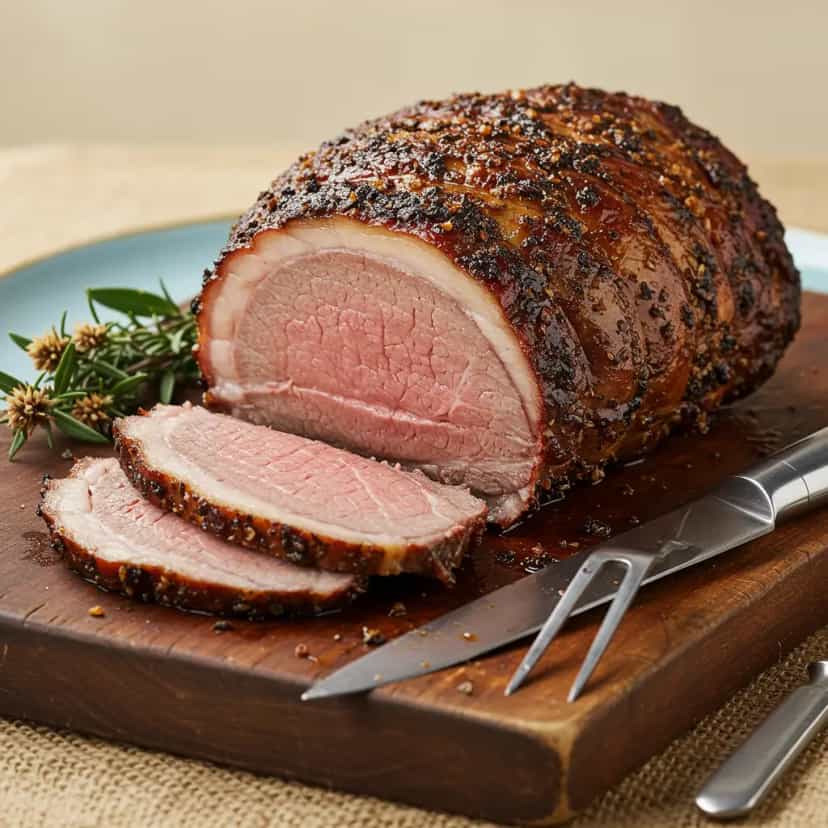 Foto deliciosa de Cupim Suave na Panela de Pressão com Mandioca pronta para servir - Carnes & Frango