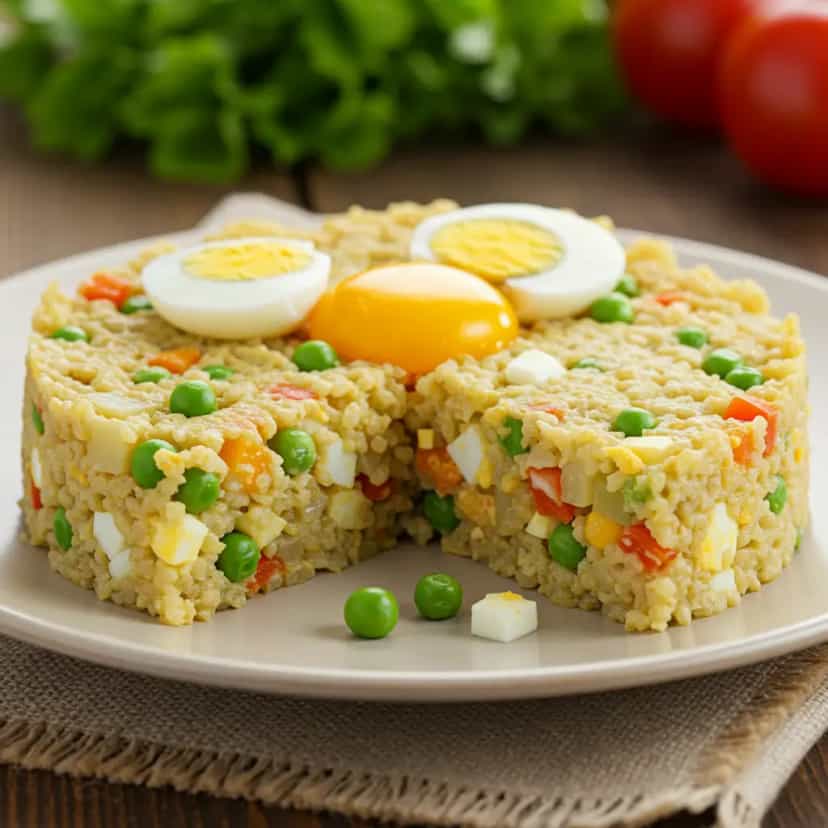 Foto deliciosa de Cuscuz de Legumes com Abobrinha e Vagem pronta para servir - Bowls & Noodles