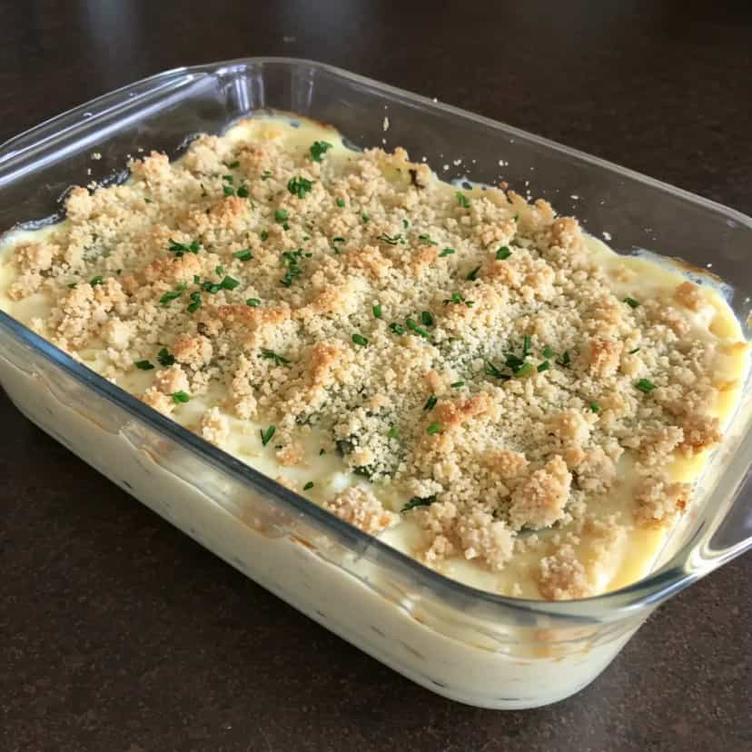 Foto deliciosa de Delicioso Escondidinho de Jaca Vegana pronta para servir - Pratos Brasileiros Icônicos