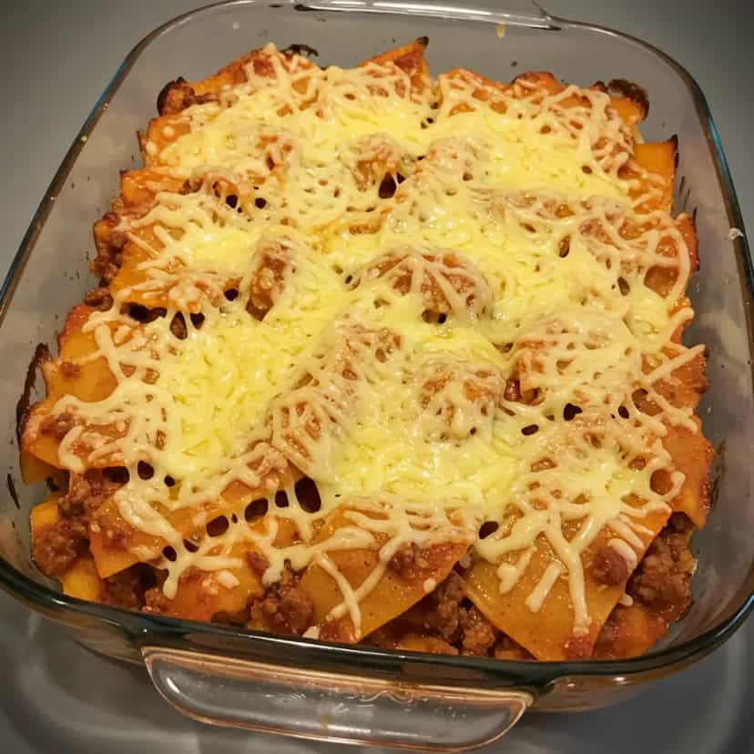 Foto deliciosa de Dobradinha ao Forno com Calabresa e Bacon pronta para servir - Carnes & Frango