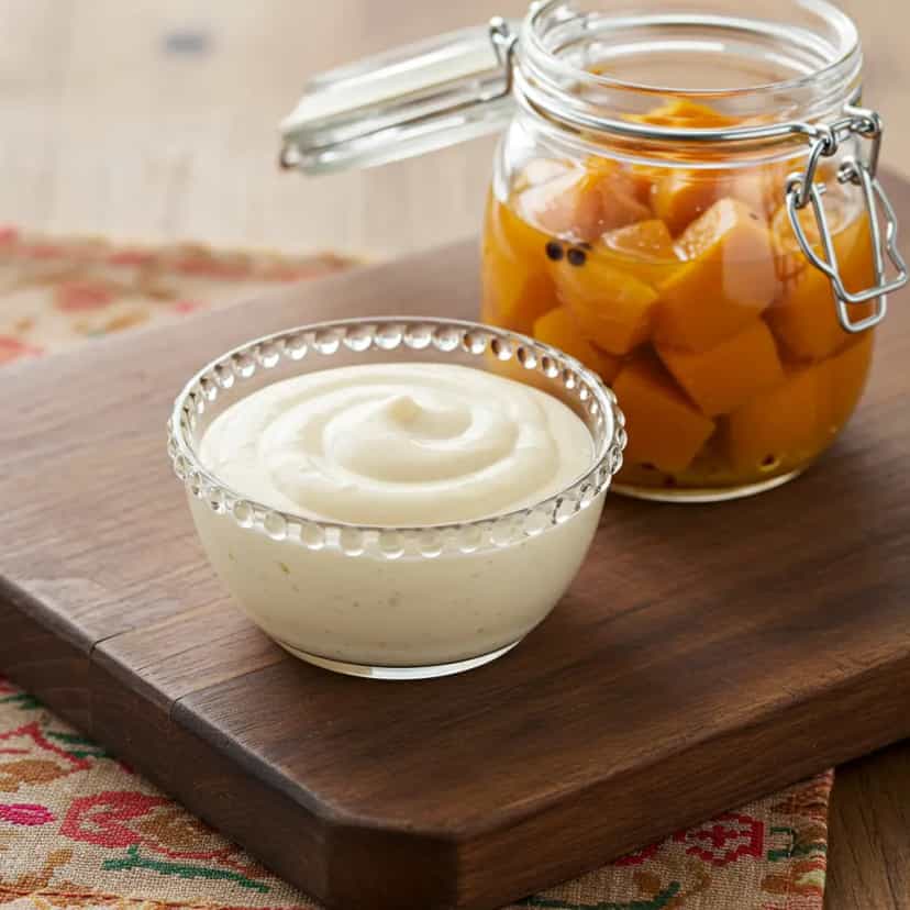 Foto deliciosa de Doce de Abóbora com Requeijão e Gengibre pronta para servir - Pudins & Cremes