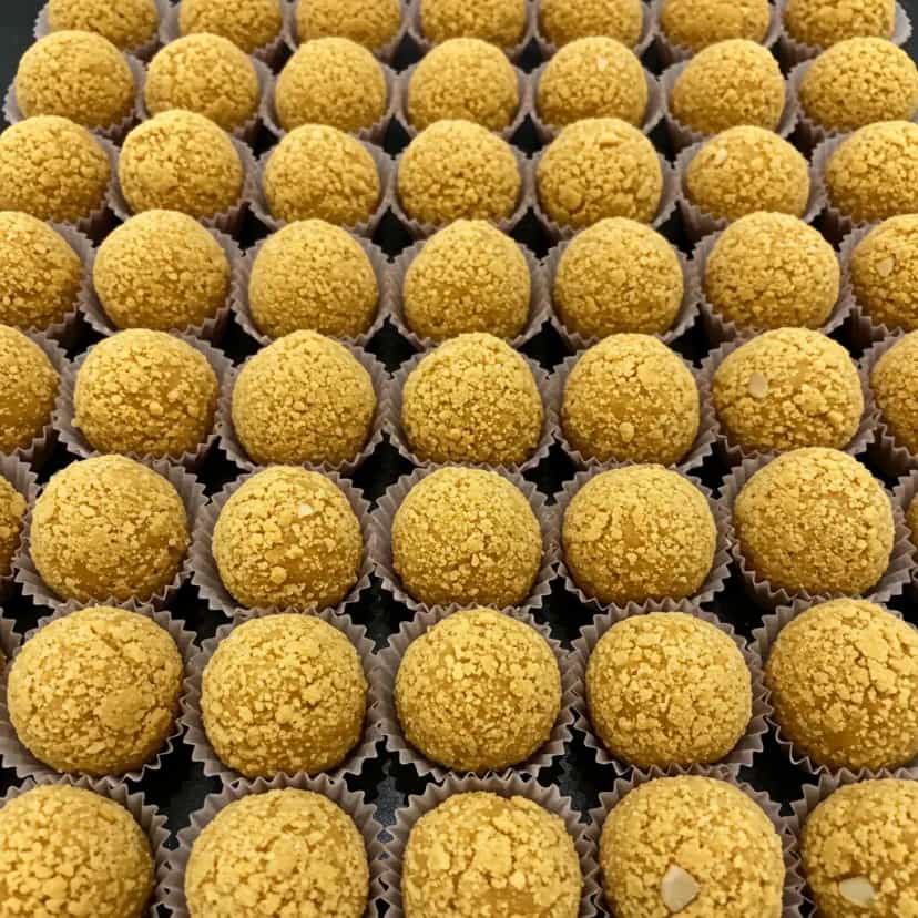 Foto deliciosa de Doce de Coco com Amendoim pronta para servir - Outras Receitas