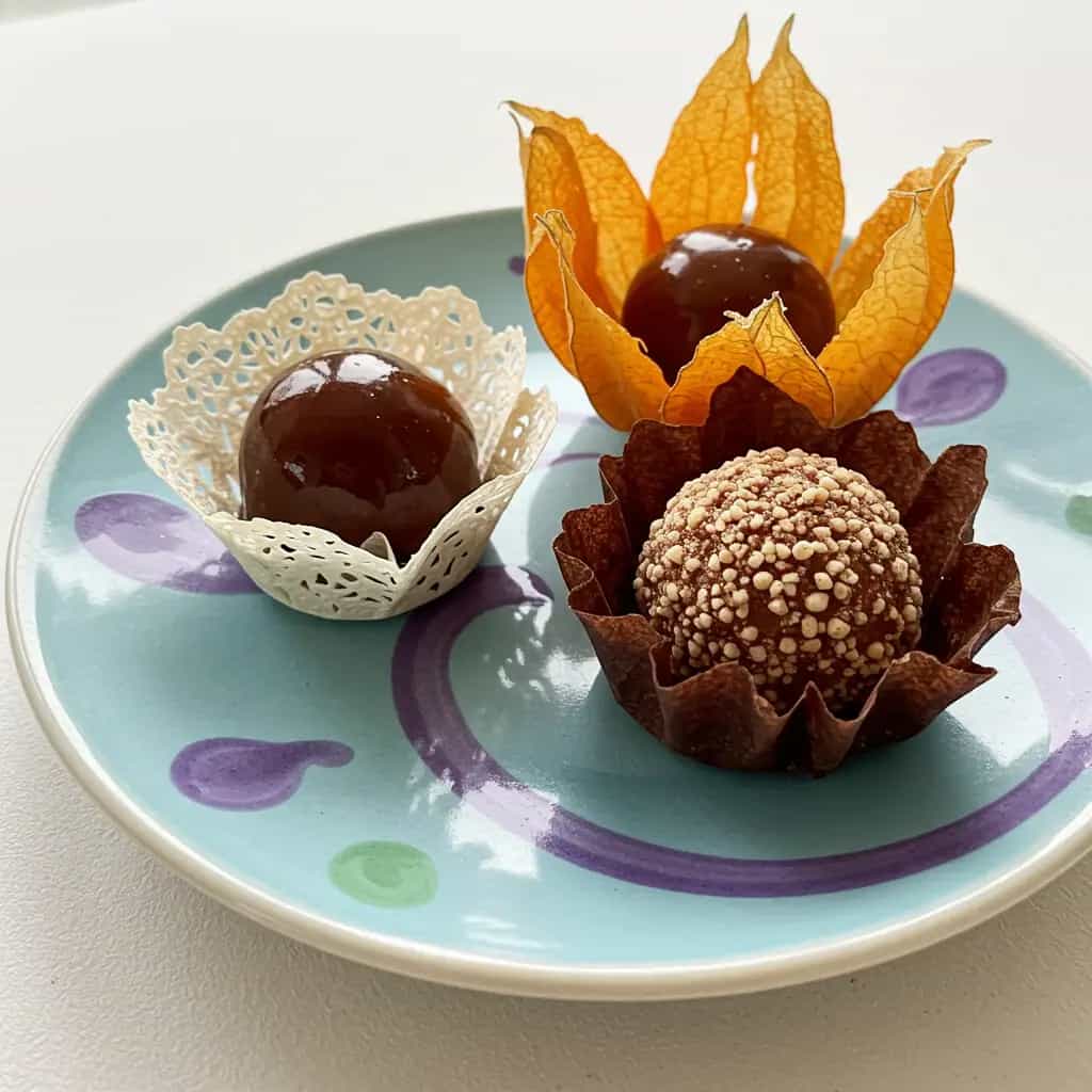 Docinhos de Brigadeiro com Flocos de Arroz