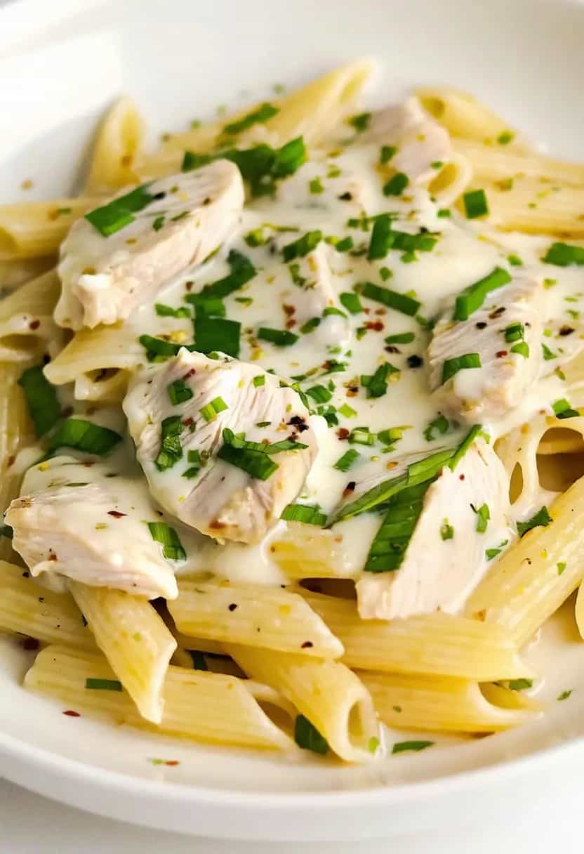 Frango Alfredo Fácil