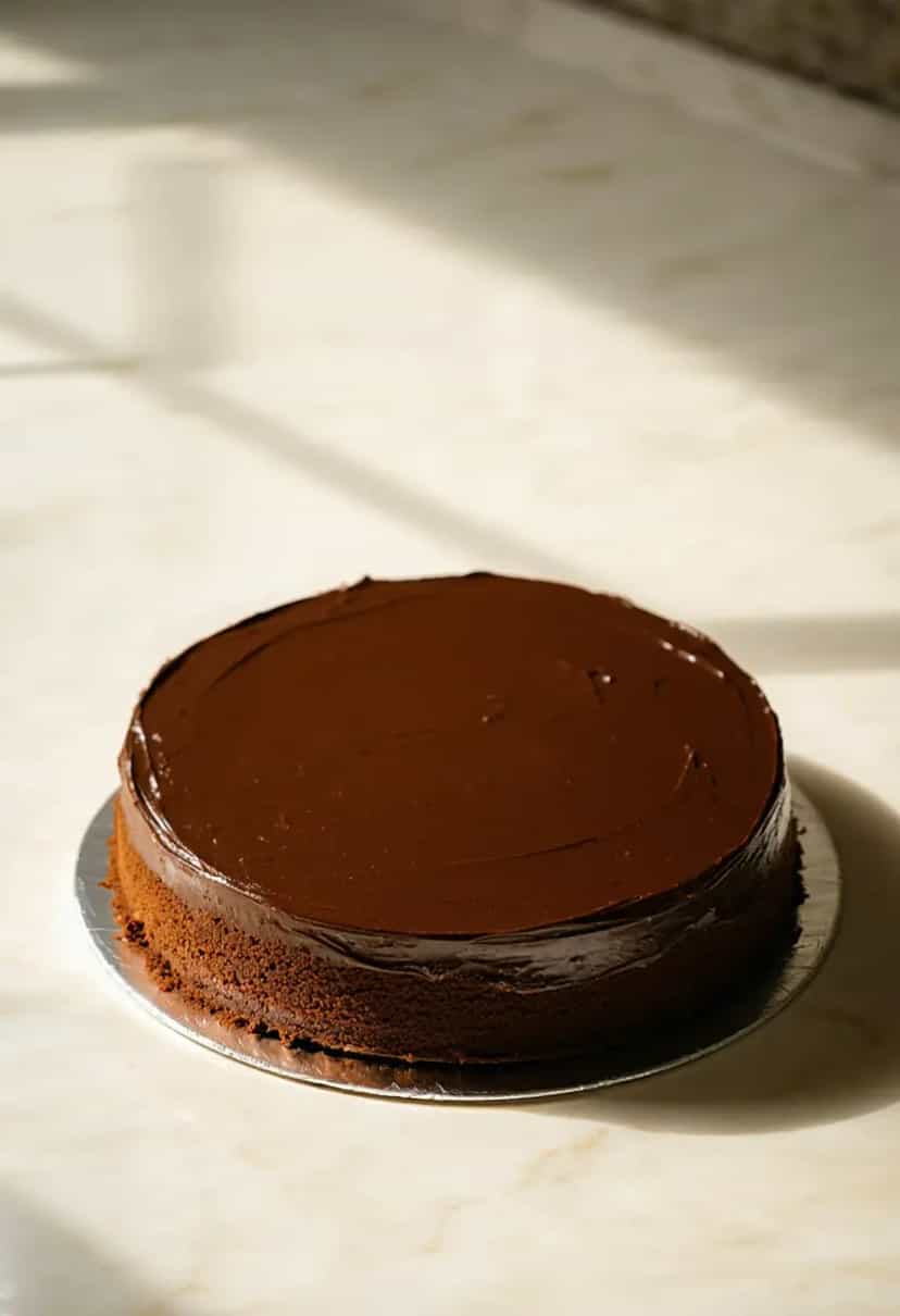 Foto deliciosa de Bolo de Chocolate Fácil pronta para servir - Bolos & Cupcakes