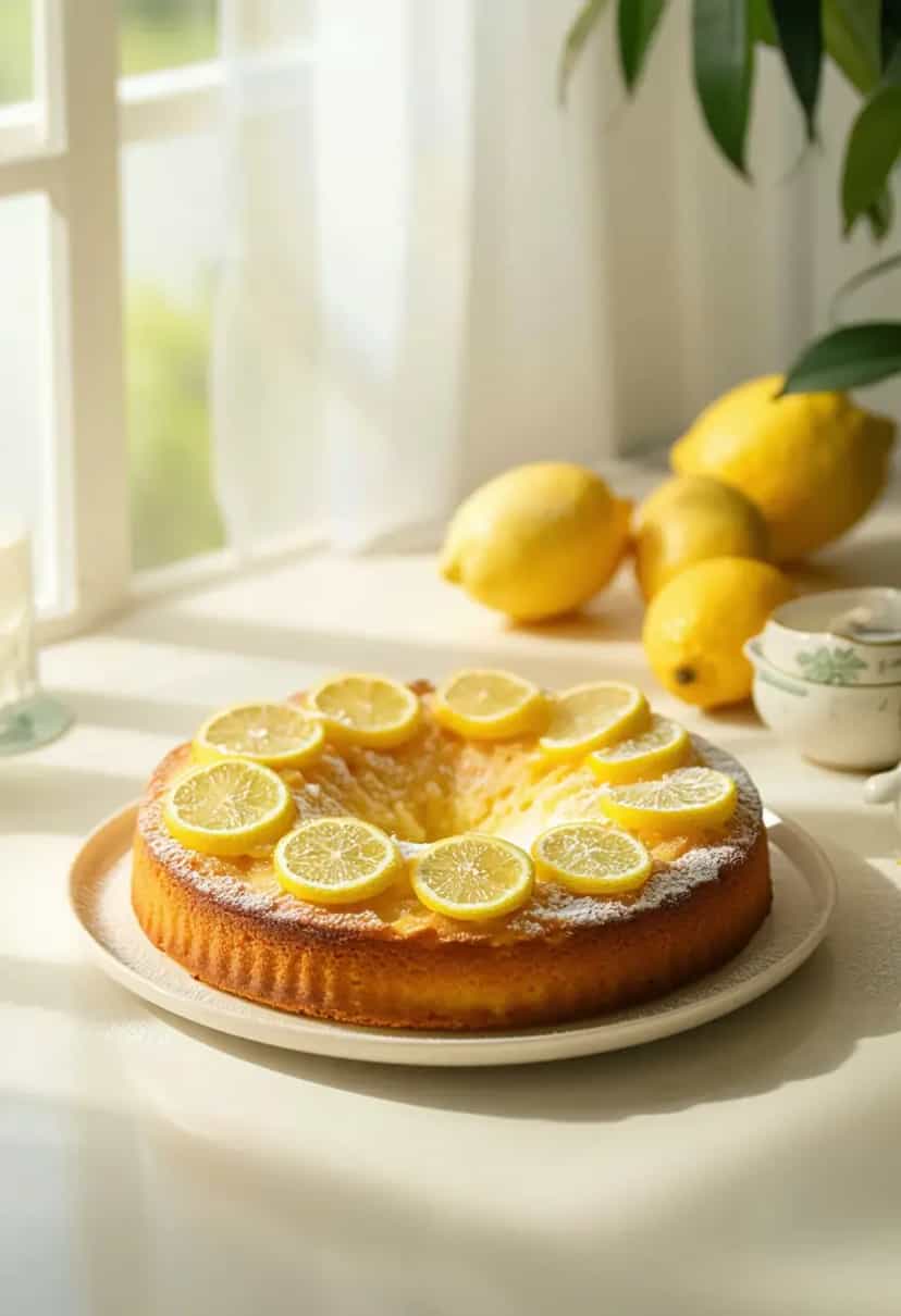 Foto deliciosa de Bolo Fácil de Limão pronta para servir - Bolos & Cupcakes