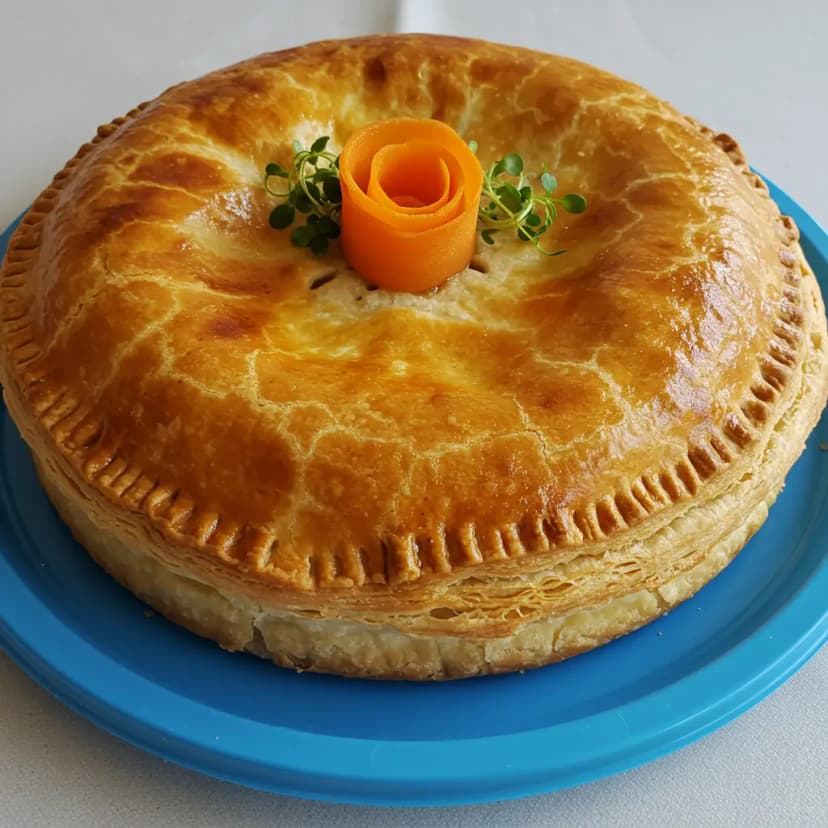 Empadão Cremoso de Frango