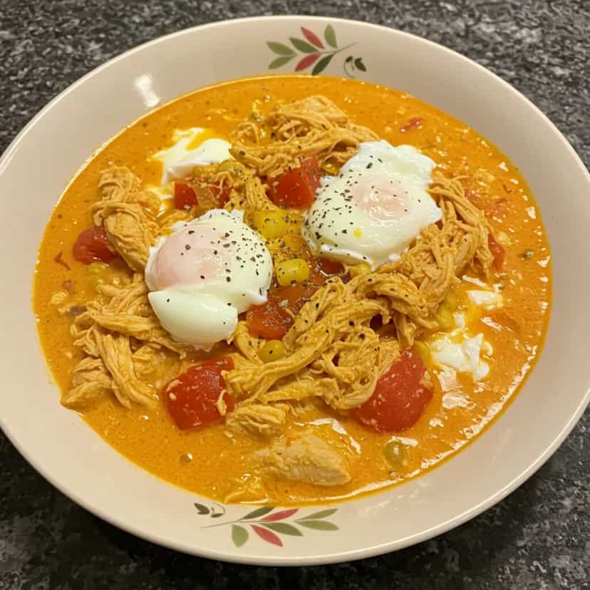 Foto deliciosa de Escaldado Cuiabano de Frango pronta para servir - Carnes & Frango