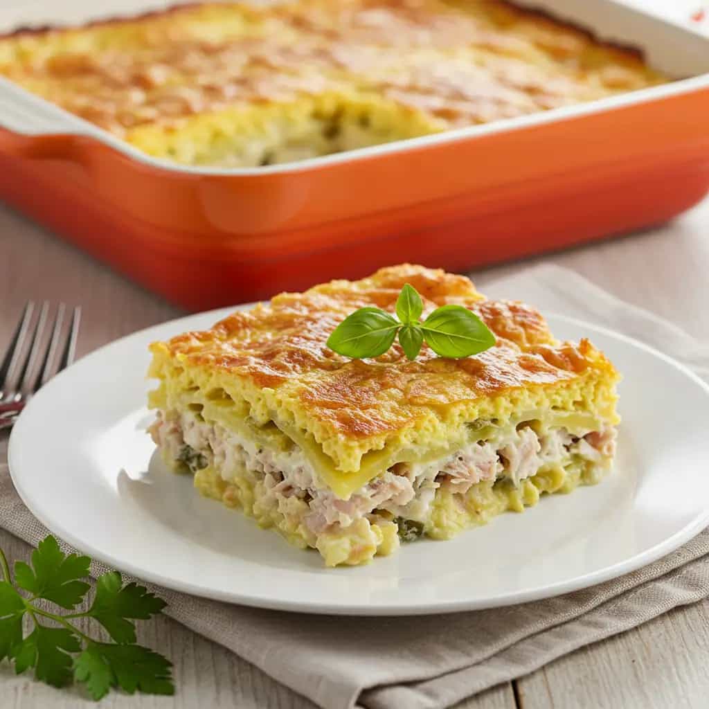 Escondidinho de Bacalhau com Batata Doce