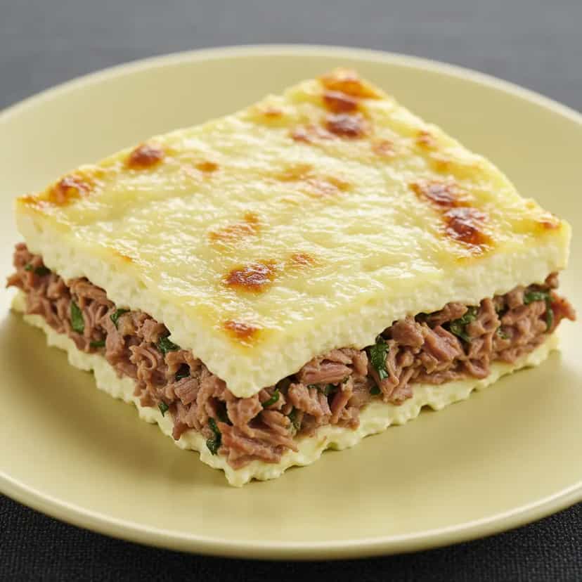 Foto deliciosa de Escondidinho de Carne de Sol com Purê de Aipim pronta para servir - Pratos Brasileiros Icônicos