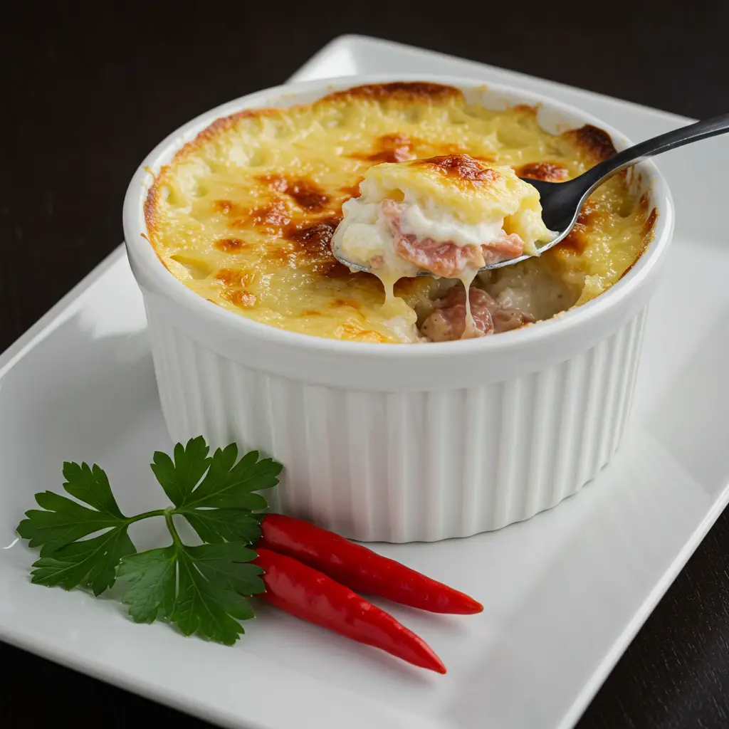 Escondidinho de Carne-Seca com Aipim