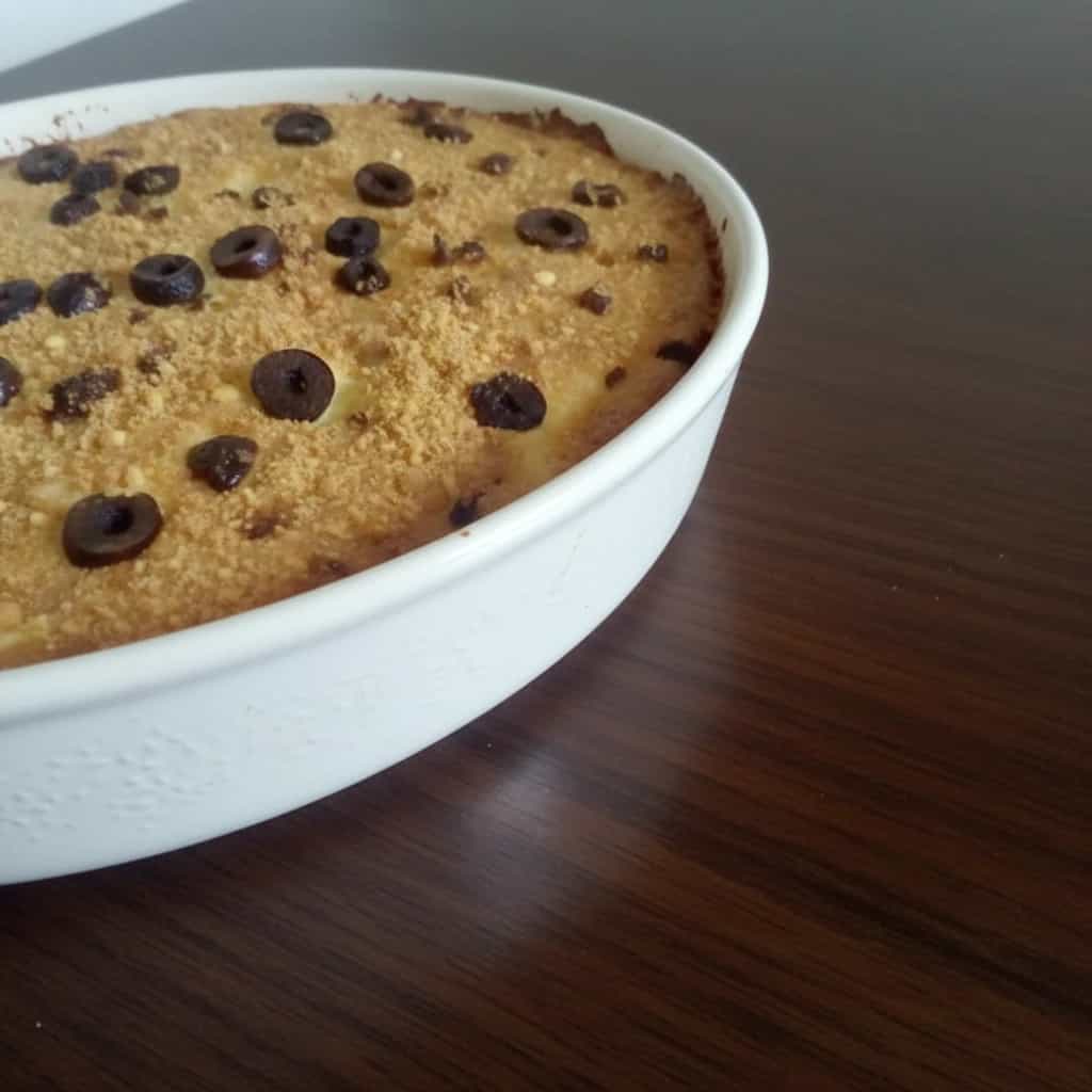 Escondidinho de mandioca