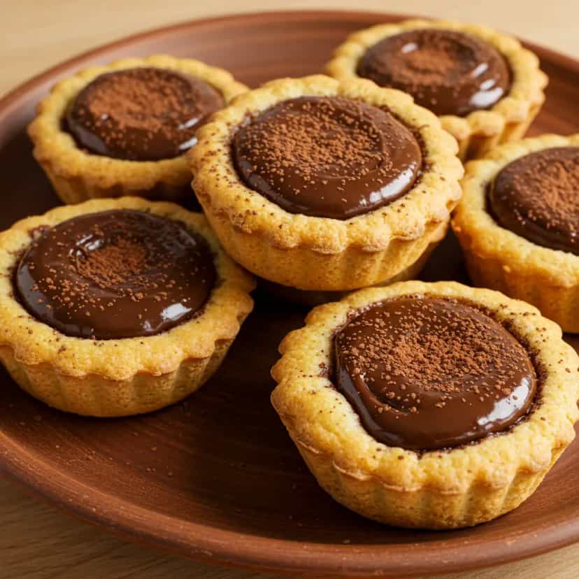 Foto deliciosa de Esfihas de Leite Ninho com Nutella: Receita Caseira pronta para servir - Outras Receitas
