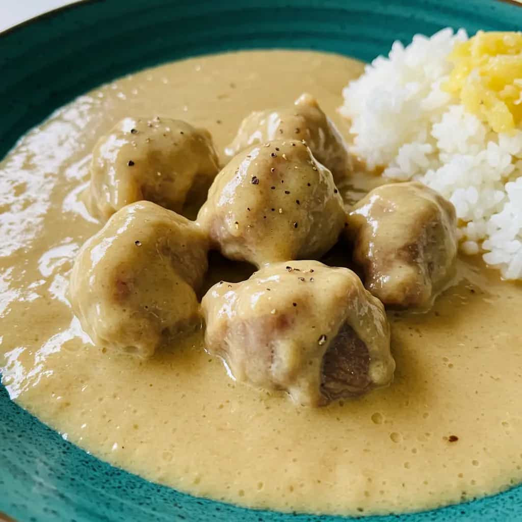 Estrogonofe Cremoso de Coração de Galinha