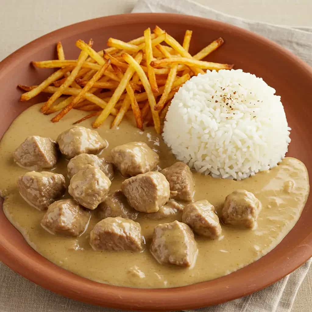 Estrogonofe de Carne Simples e Delicioso